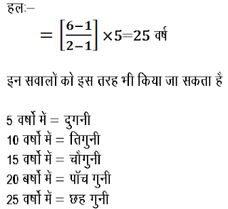 साधारण ब्याज के 16 सबसे महत्वपूर्ण सवाल - Simple Interest short tricks in Hindi 16