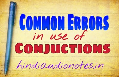 Conjunctions Rules in Hindi